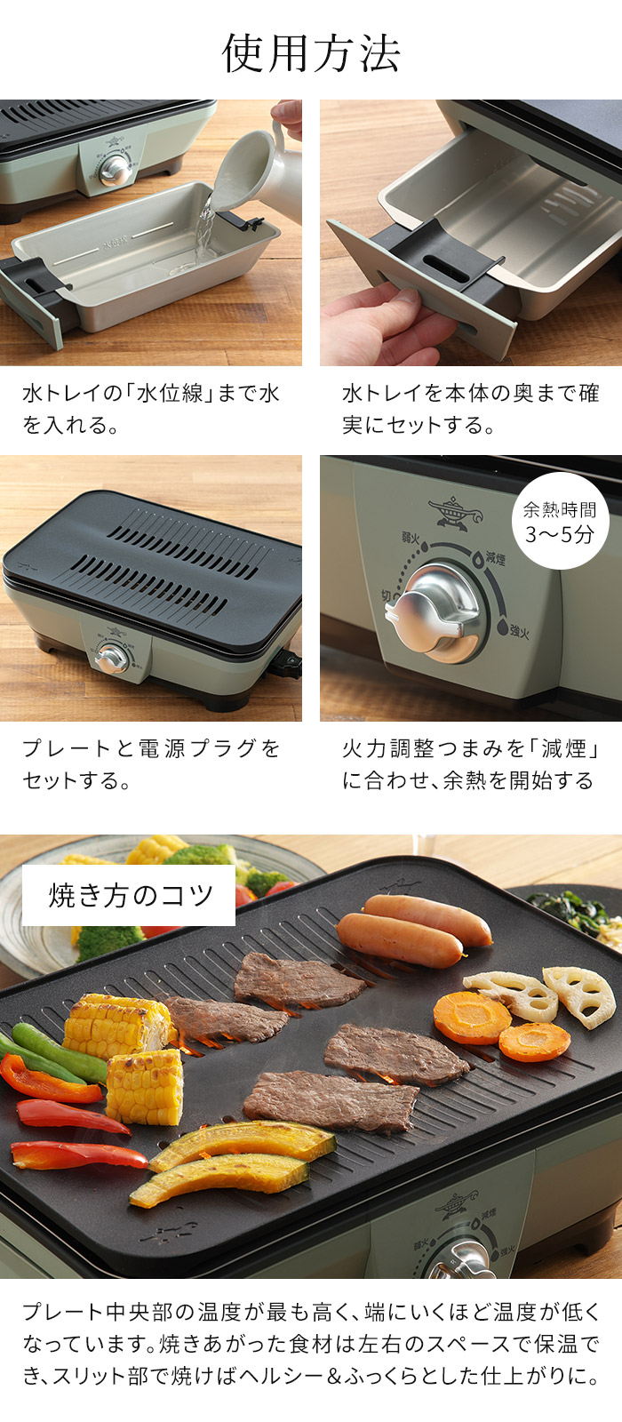 レンジで焼けるグリルパン 角型 レシピ付 電子レンジ専用 ｜ ミスターマックスオンラインストア