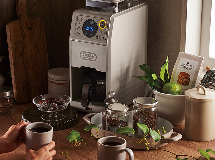 Toffy 全自動ミル付カスタムドリップコーヒーメーカー K-CM9 ミル付