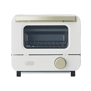 【Toffy】 オーブントースターミニ 食パン1枚焼きホワイト新品未開封品 Toffy ハッピーコレクション オーブントースター ミニ K-HTS1 トースト