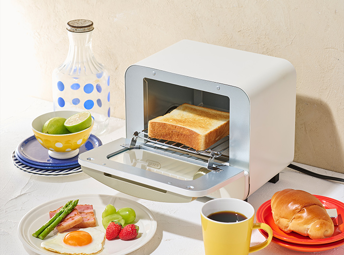 Toffy ハッピーコレクション オーブントースター ミニ K-HTS1 トースト