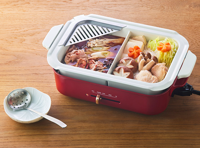 BRUNO（ブルーノ） コンパクトホットプレート用 2段式 スチーマー