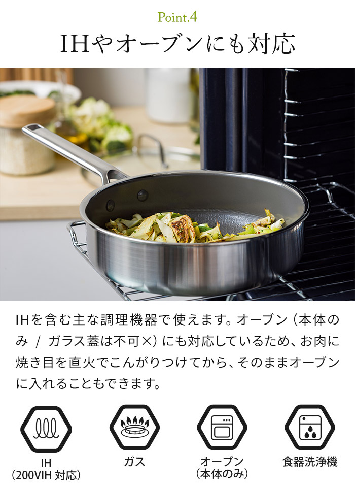 GREEN PAN（グリーンパン） APEX エーペックス 深型フライパン ガラス