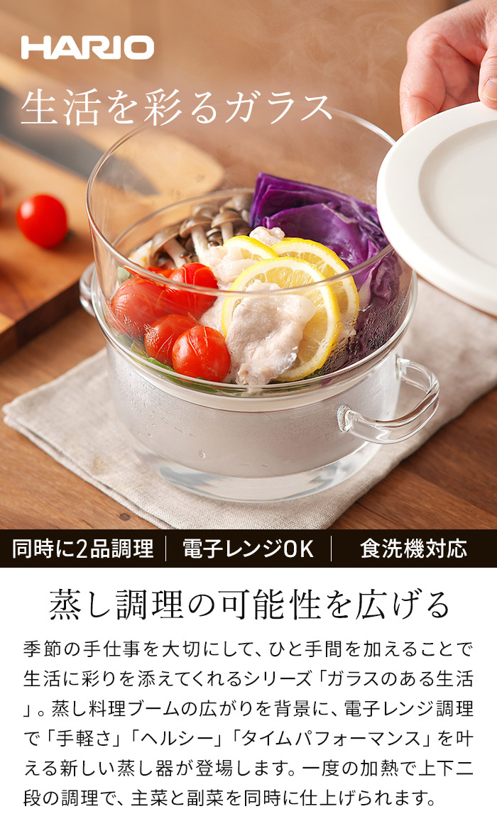 HARIO ハリオ ガラスのある生活 ガラスの...の詳細画像2