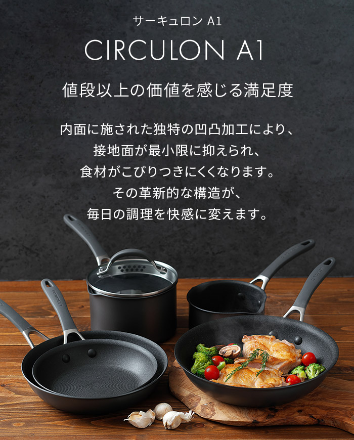 MEYER（マイヤー） サーキュロン A1 20cm 24cm 26cm フライパン IH対応