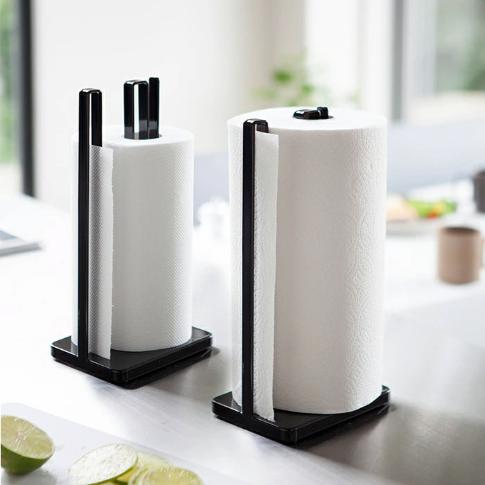 tower キッチンペーパーホルダー タワー 片手 山崎実業 ホワイト