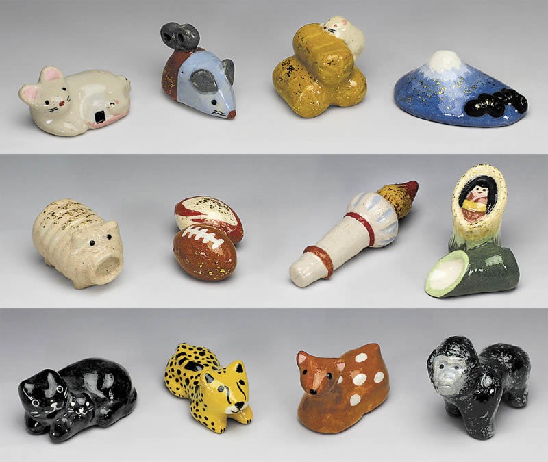 楽入窯製　箸置き