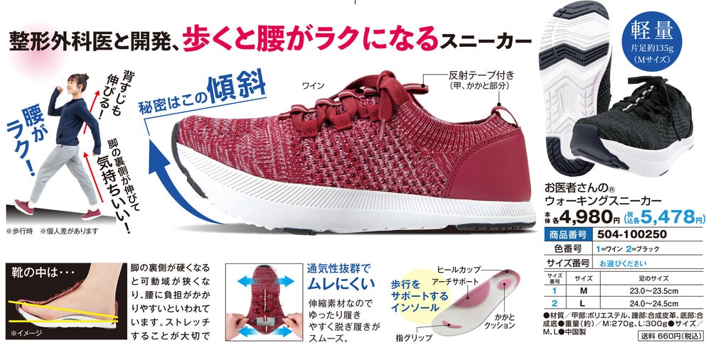 お医者さんのウォーキングスニーカー |  | 01