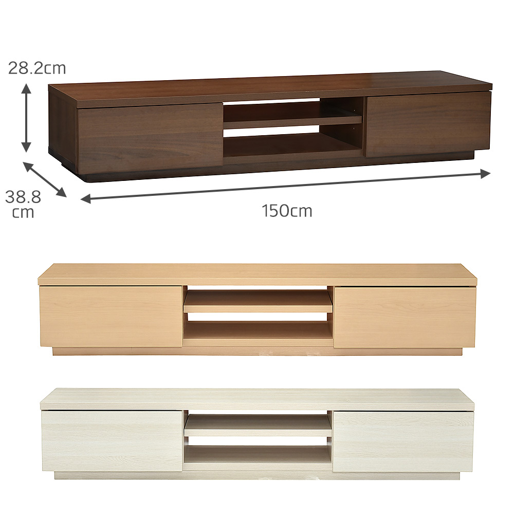 ローボード ヒデット ナチュラル ブラウン ホワイト |  | 05