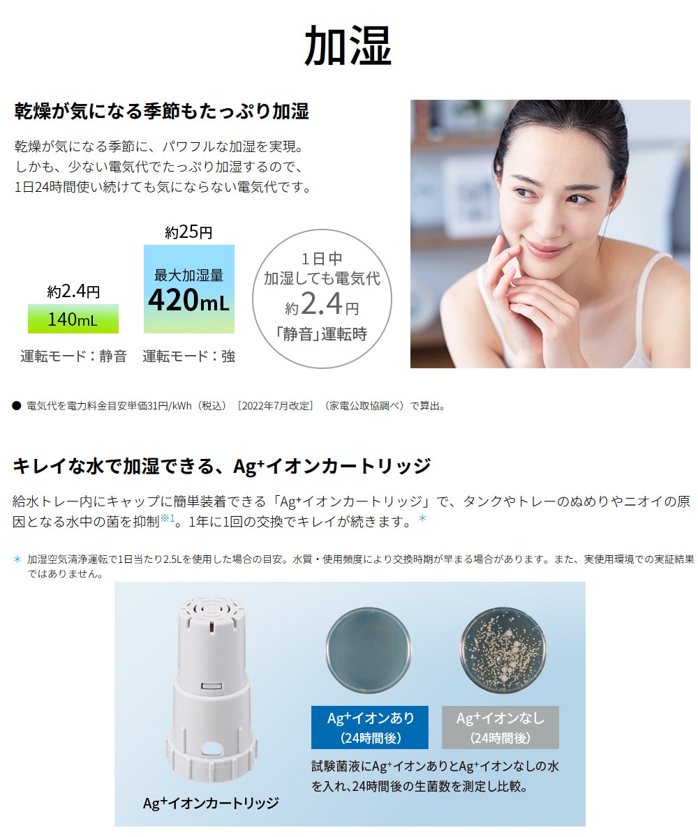 SHARP 加湿空気清浄機 KI-RS40-W シャープ : はぴねすくらぶYahoo