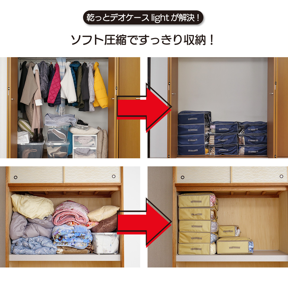 TEIJIN乾っとデオケースLight 小サイズ2個セット |  | 03