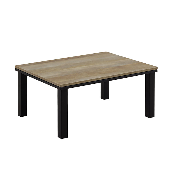 オールシーズン ビンテージ調こたつテーブル 80×60cm ヴィンテージ コンパクト 省スペース 一人用こたつ モダン シンプル リビング 座卓 暖房器具 コタツ |  | 02