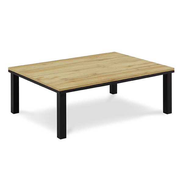 オールシーズン ビンテージ調こたつテーブル 105×75cm ヴィンテージ コンパクト 省スペース 一人用こたつ モダン シンプル リビング 座卓 暖房器具 コタツ |  | 04