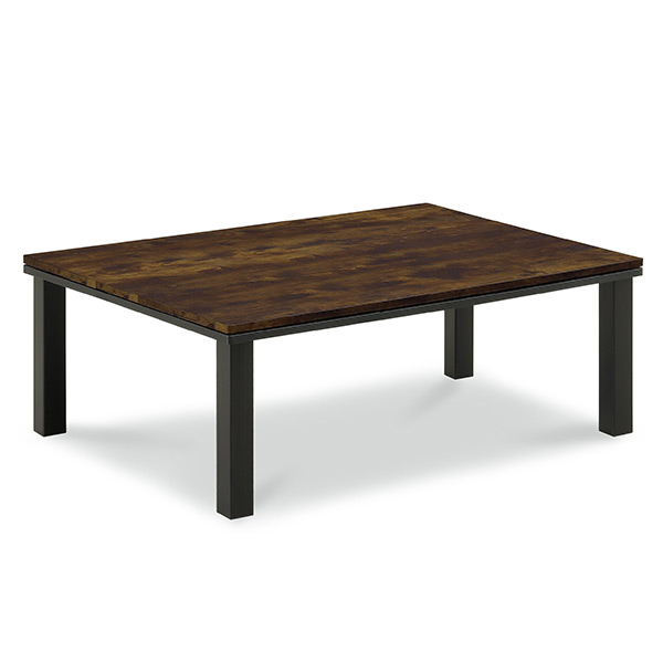 オールシーズン ビンテージ調こたつテーブル 105×75cm ヴィンテージ コンパクト 省スペース 一人用こたつ モダン シンプル リビング 座卓 暖房器具 コタツ |  | 03