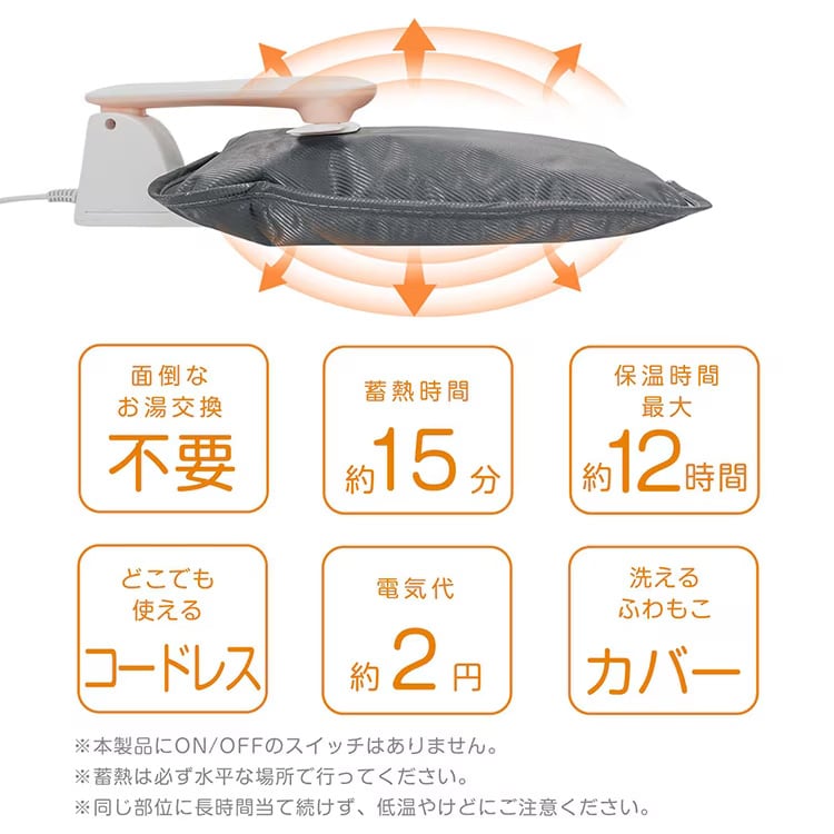 蓄熱式 電気湯たんぽ 2セット |  | 07