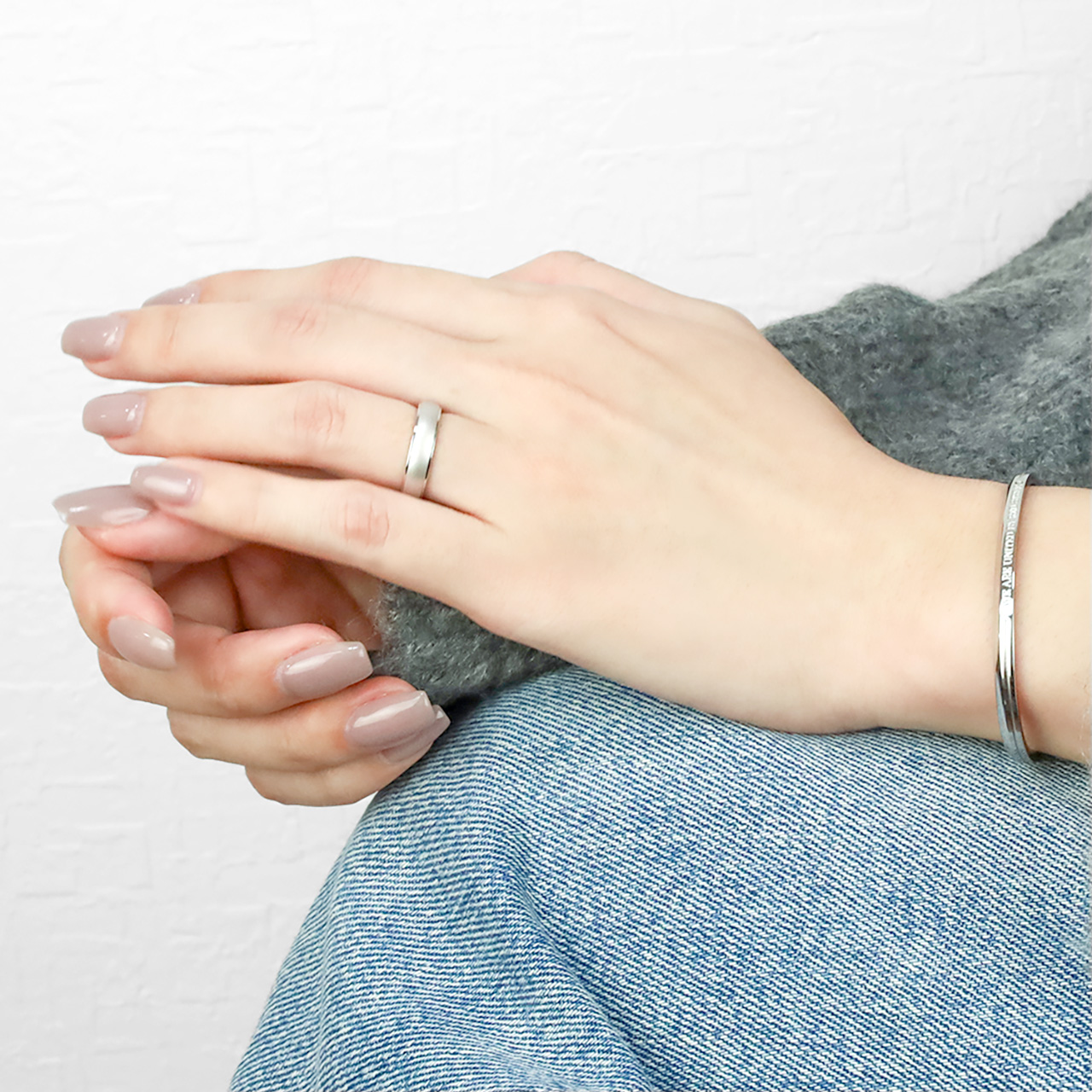 Red string チタンリング 結婚指輪 純チタン 純チタン マリッジリング