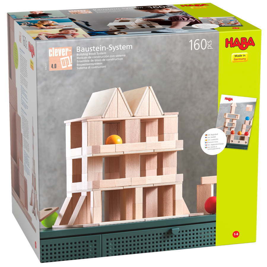 ハバ（HABA） クレバーアップ・4.0 HA306251 木のおもちゃ 積木 積み木