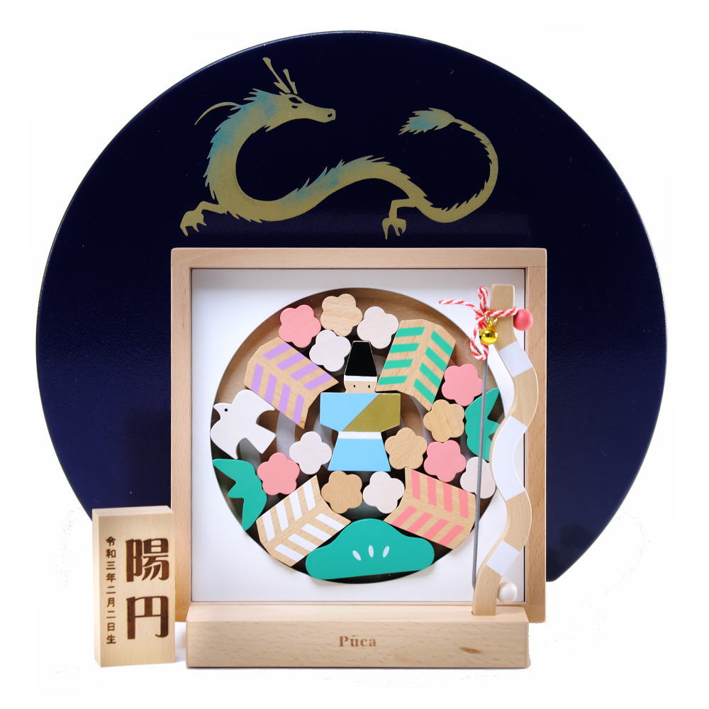 プーカのはまゆみ 【名入れ木札付き】 HAMAYUMI 破魔弓 お正月 木製