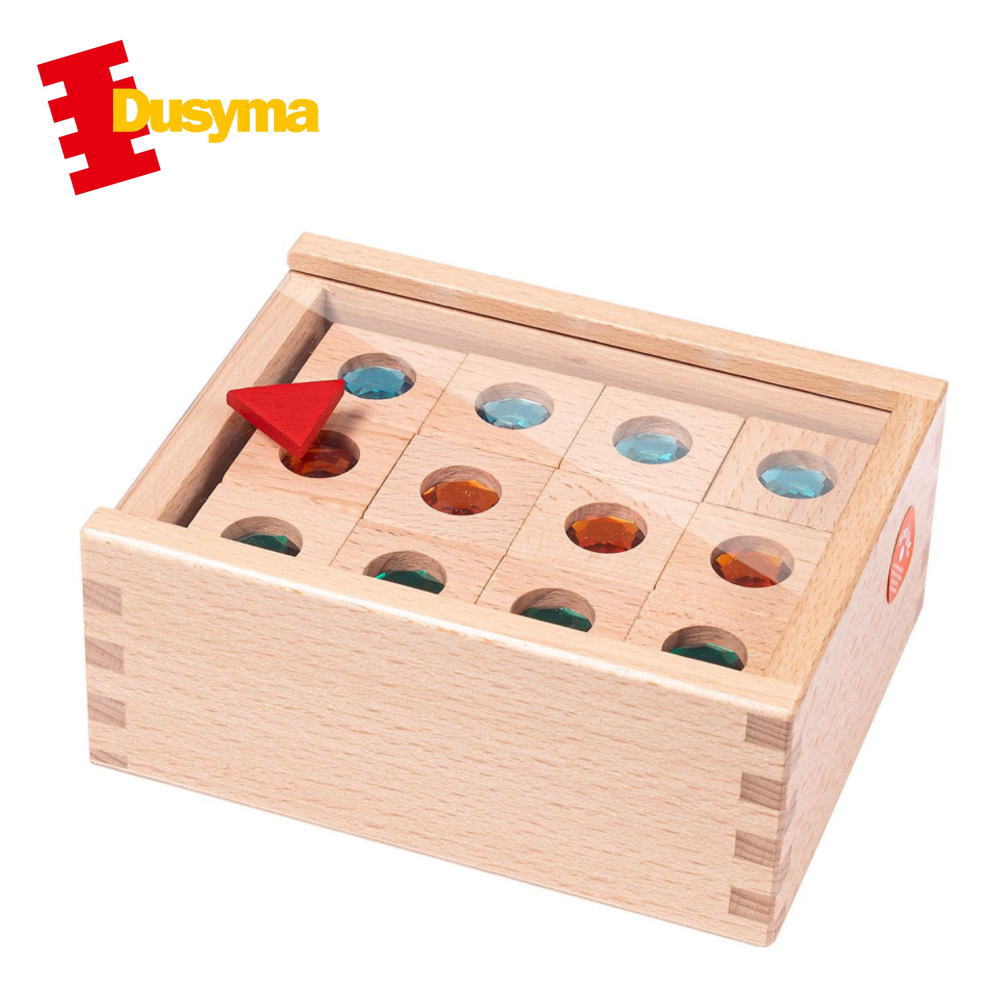 デュシマ　Dusyma ジュエルメモリー　積み木　木のおもちゃ　知育玩具 ジュエルメモリー デュシマ社 木のおもちゃ 積木 積み木 つみき ドミノ