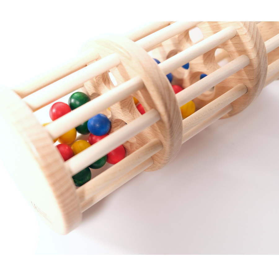ドラム玉落とし 木のおもちゃ NIC ニック カラフル木玉 木製 玩具