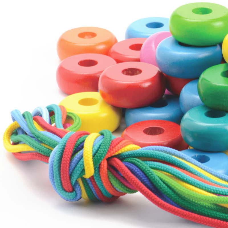 セレクタ（Selecta） カラフルドーナツ BJ1665 木のおもちゃ ドイツ