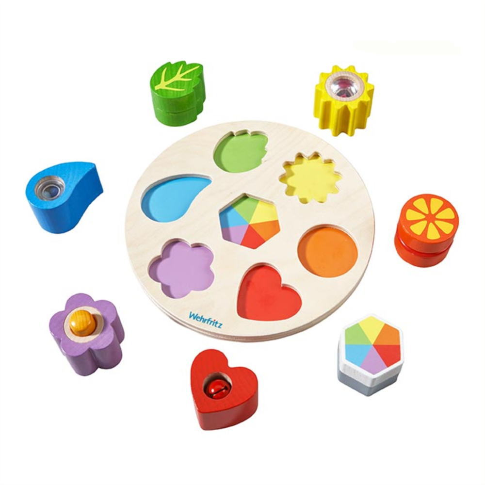 ハバ（HABA） 型はめ遊び・魔法の音 WF185354 木のおもちゃ 積木