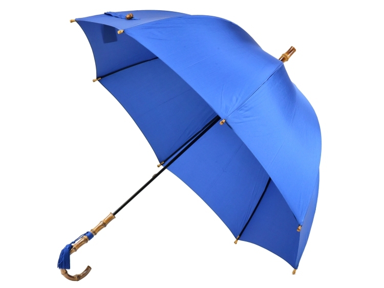 傘 レディース 長傘 ワカオ バードゲージ型 深張り 雨傘 親骨60cm ８本 