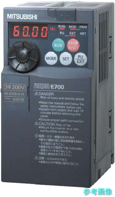 三菱電機 FR-E720-5.5K FREQROL-E700シリーズ 三相200V その他DIY