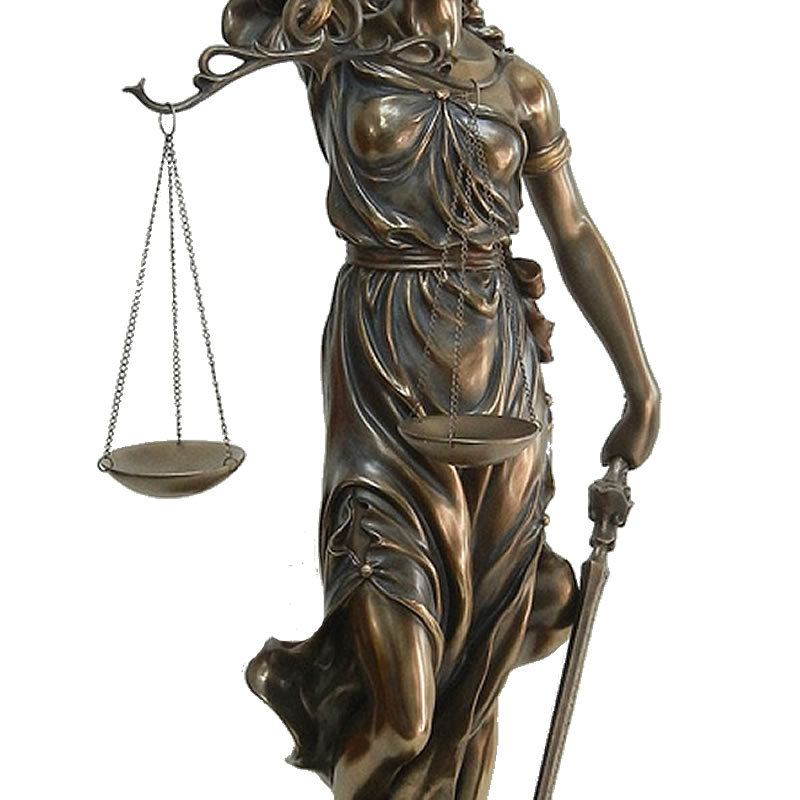 元の価格93cmの大型の正義の女神テミス　西洋彫刻置物インテリア飾りブロンズ像ギリシャ神話ジャスティス法律オブジェテーミス神像飾り装飾品 西洋彫刻