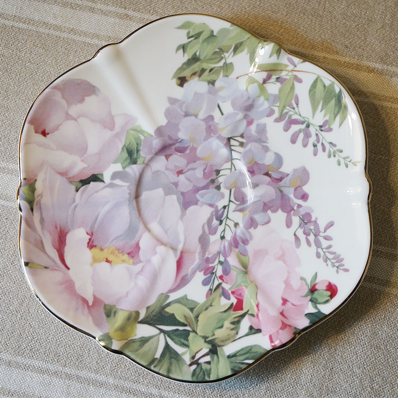 ロイヤルアーデン ボーンチャイナ カップ＆ソーサー ローズ＆フジ