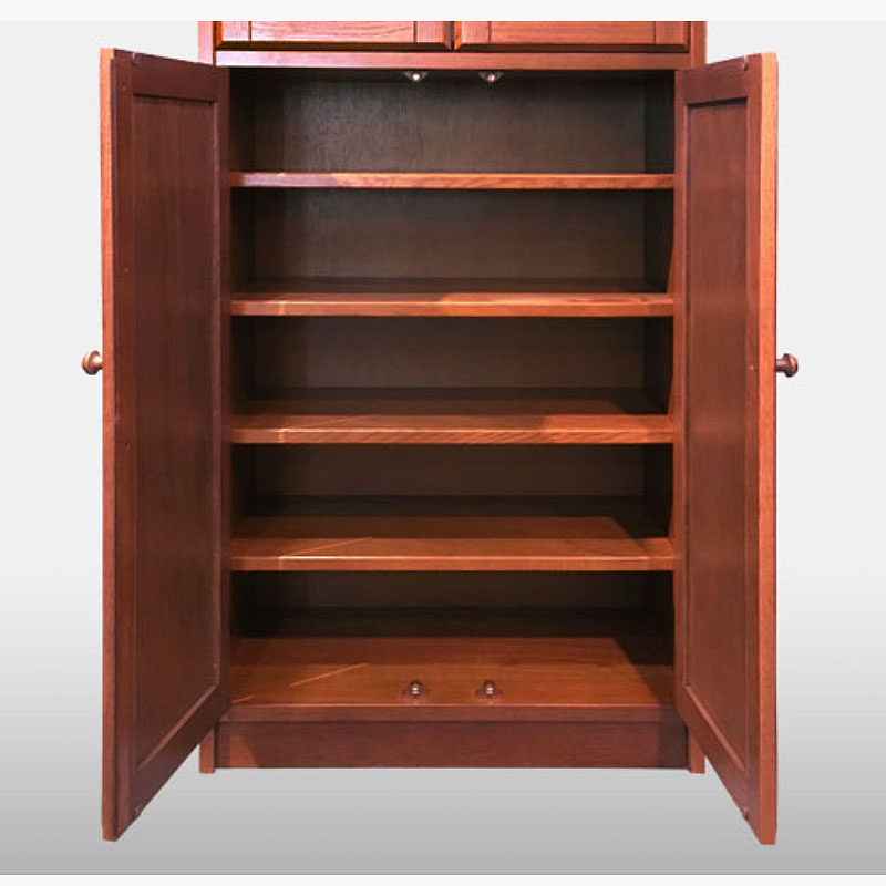 三越 カントリーハウス キャビネット2枚戸 CDB21 木部色 上部扉 選べ