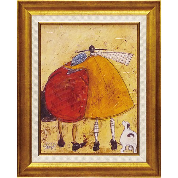 サムトフト 額絵「ハグしよう」ST-05806 Gel加工 Sam Toft 絵画 インテリア 壁掛け 絵画 額入り おしゃれ アート