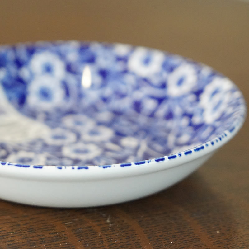 BURLEIGH Calico ブルーキャリコ バーレイ社 フルーツプレート
