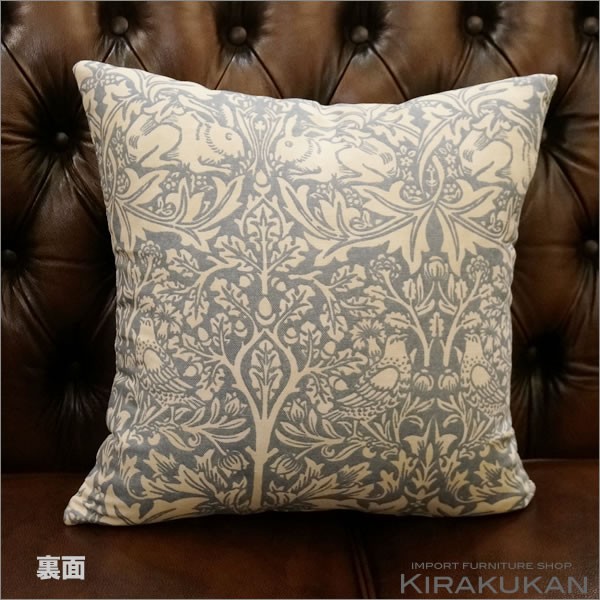 クッションカバー 45×45 おしゃれ イギリス製 ウィリアムモリス