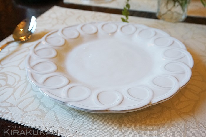 ヴィルジニアカーサ ITALICA デザートプレート 23cm イタリア製 食器