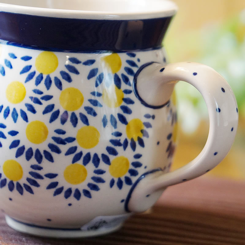 セラミカ デイジー リップマグ 0.35L ポーランド食器 ツェラミカ