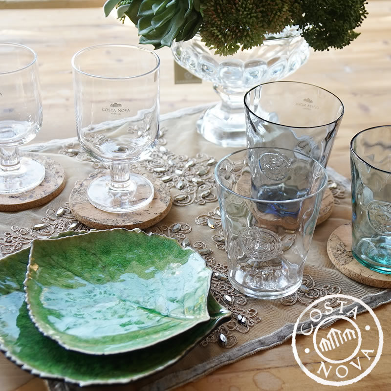 モンタード ラウンド コースター4枚 3D CORK社 ポルトガル製 天然