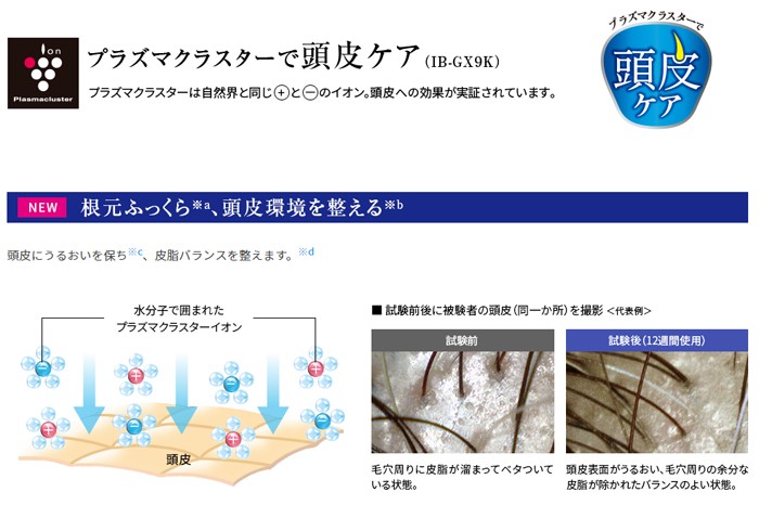 ドライヤー ヘアケア美容家電 セール商品 プラズマクラスタースカルプエステ ブラック系 あすつく ミッドナイトブラック シャープ Ib Gx9k