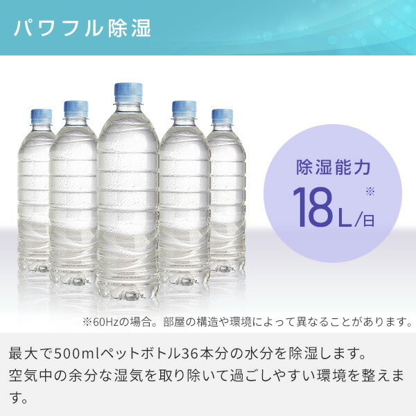 除湿機 衣類乾燥除湿機 木造20畳・鉄筋40畳まで 18L/日 CD-H18A 除湿器