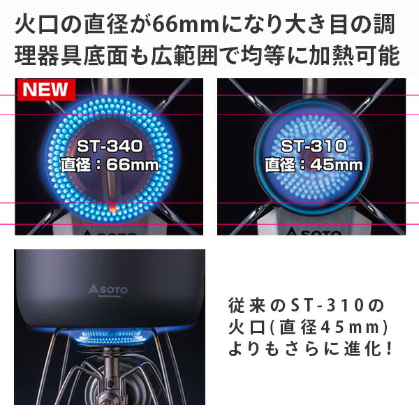 新富士バーナー SOTO ソト レギュレーターストーブ Range レンジ