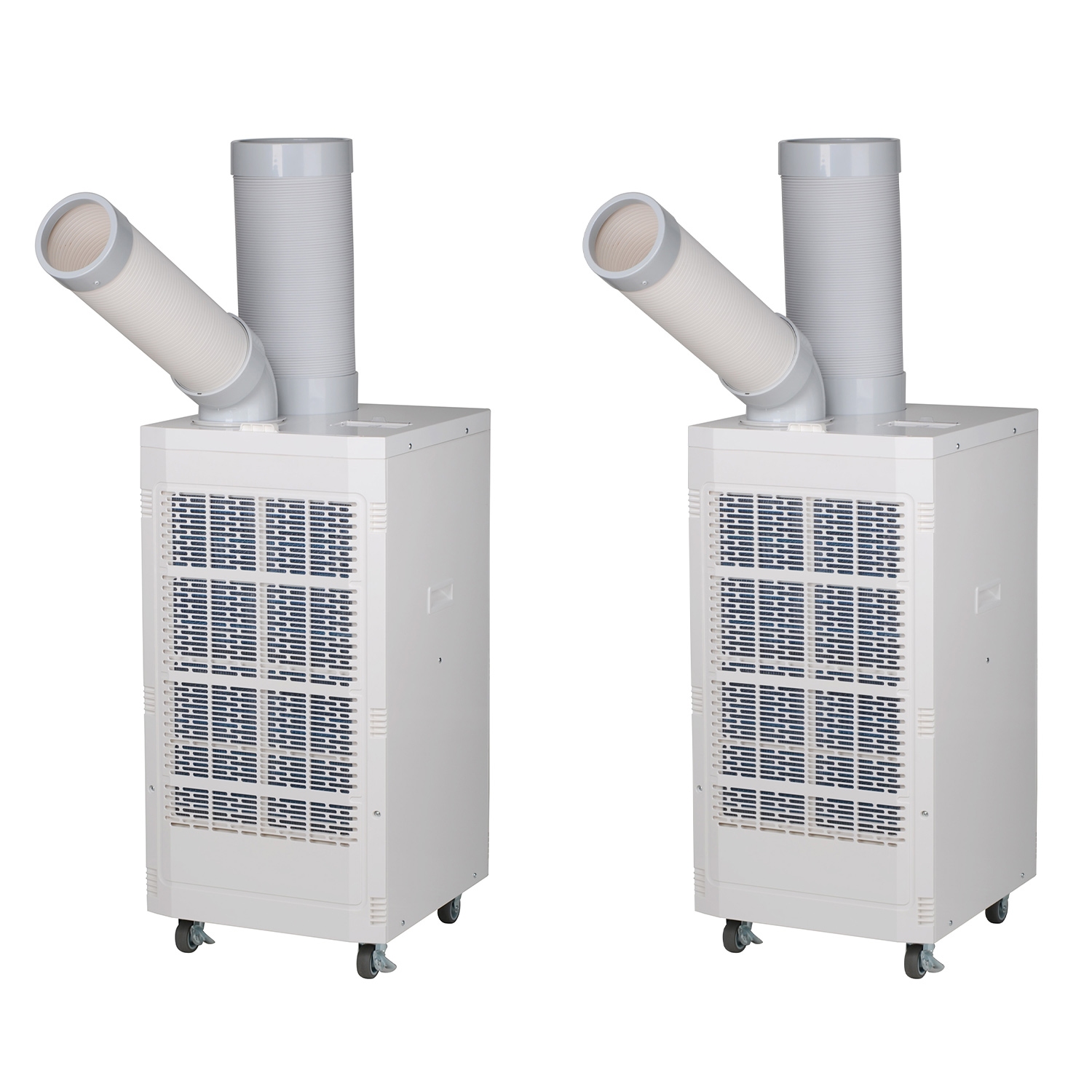 エアコン スポットクーラー スポットエアコン 排熱ダクト付き 単相100Vキャスター付き 2個組 2個セット SSA-Y25 冷風機 業務用