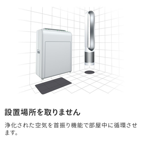 ダイソン Pure Cool 空気清浄機能付ファン 空気清浄機 扇風機 タワー