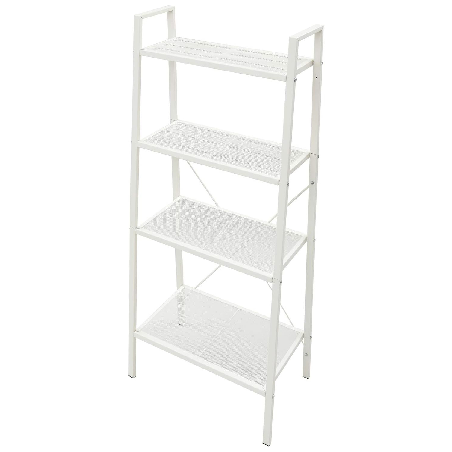 山善（YAMAZEN） ガーデンラック 屋外 4段 おしゃれ HBR-4/BBR-4