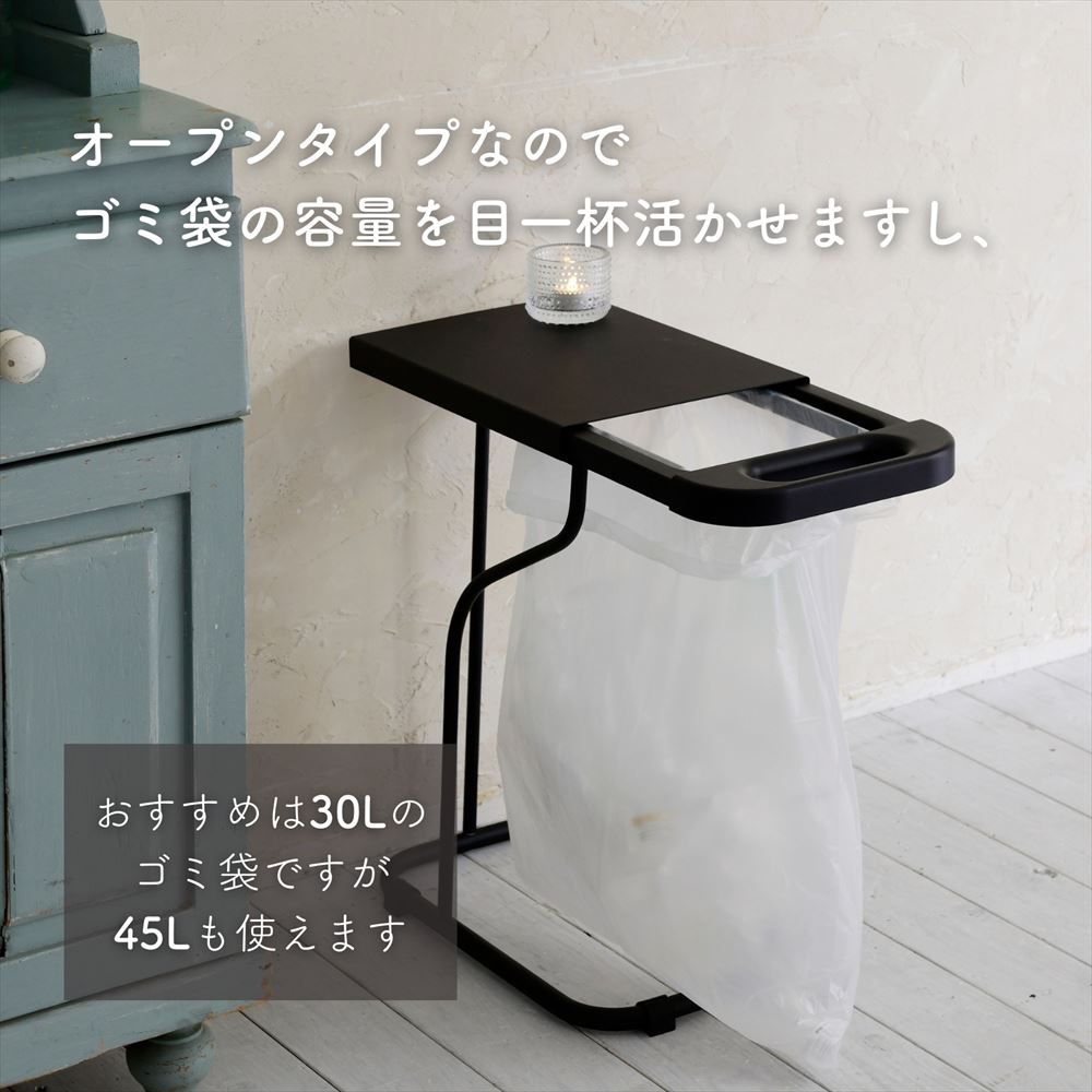 ゴミ箱 フタ付き 分別ゴミ袋ホルダー 30L/45L 兼用 幅26 奥行42.7 高さ 