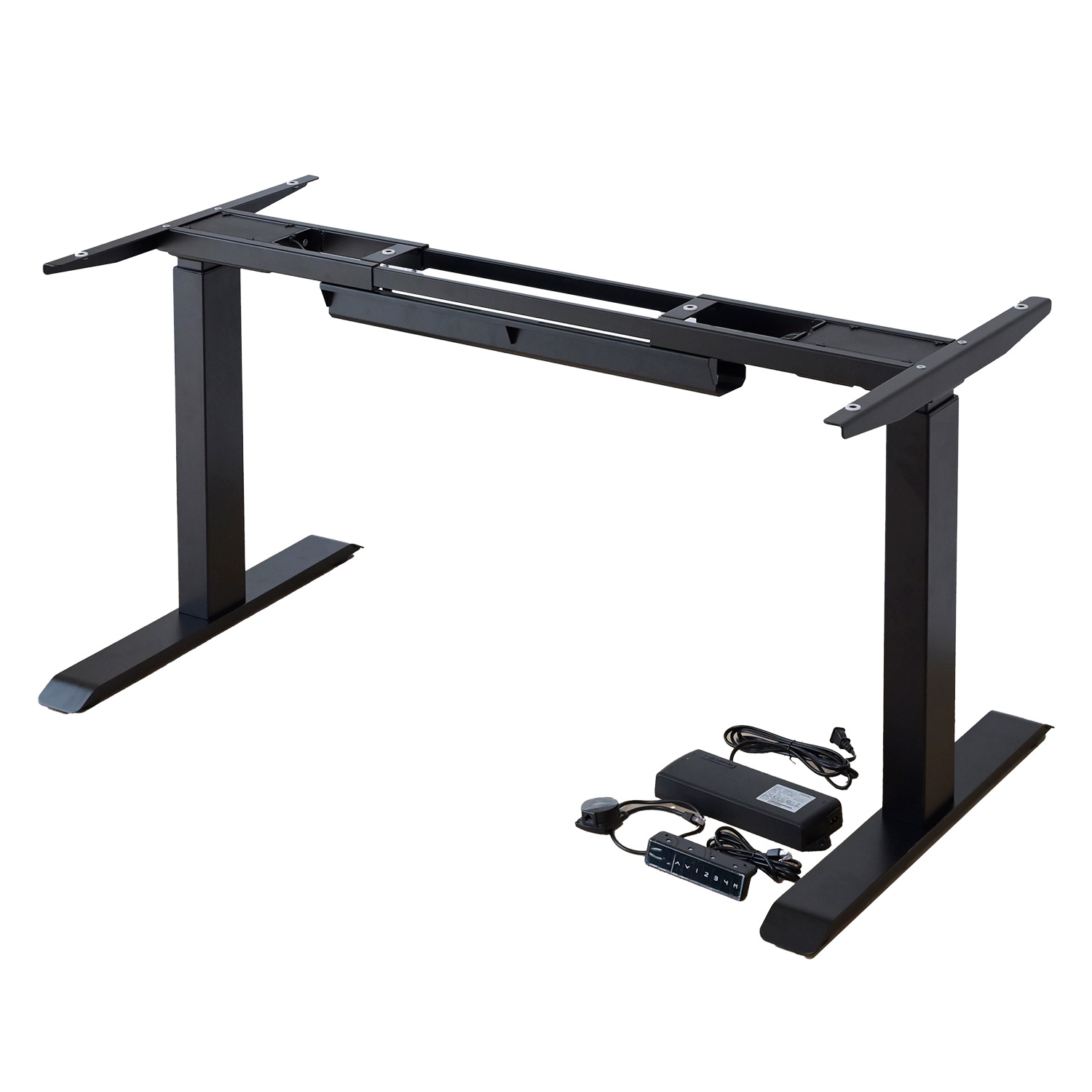 山善（YAMAZEN） 電動昇降デスク用 脚部のみ 昇降範囲：71-117cm/72.5