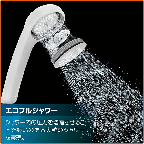 ロ*ン様 LIXIL エコフルシャワー 未使用 楽天市場】LIXIL リクシル サーモスタットバス水栓 樹脂ハンドル