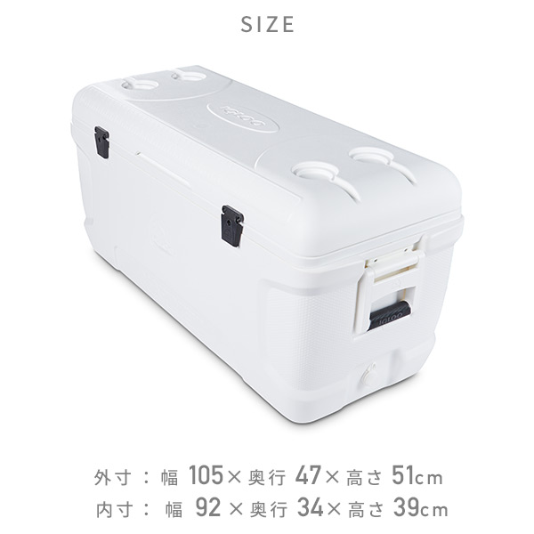 値引き【美品】イグルー igloo クーラーボックス 142L