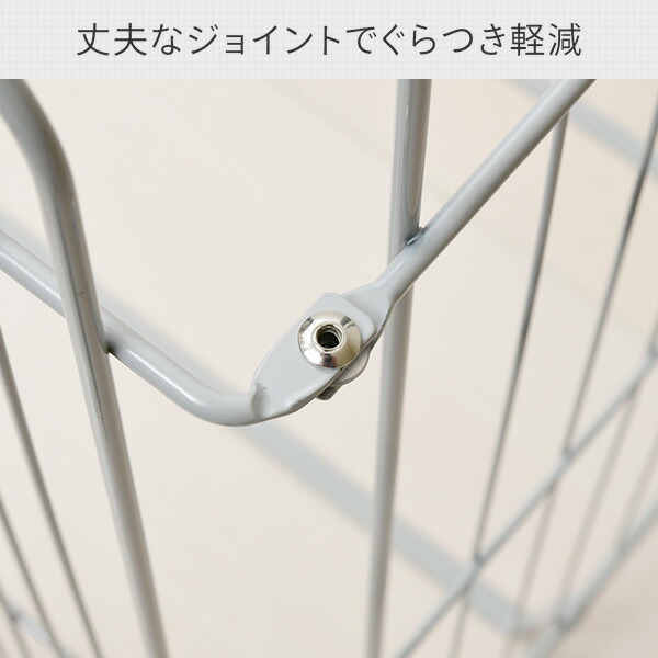 山善（YAMAZEN） 折りたたみ ストーブガード 3面式 幅65 奥行56cm 開閉