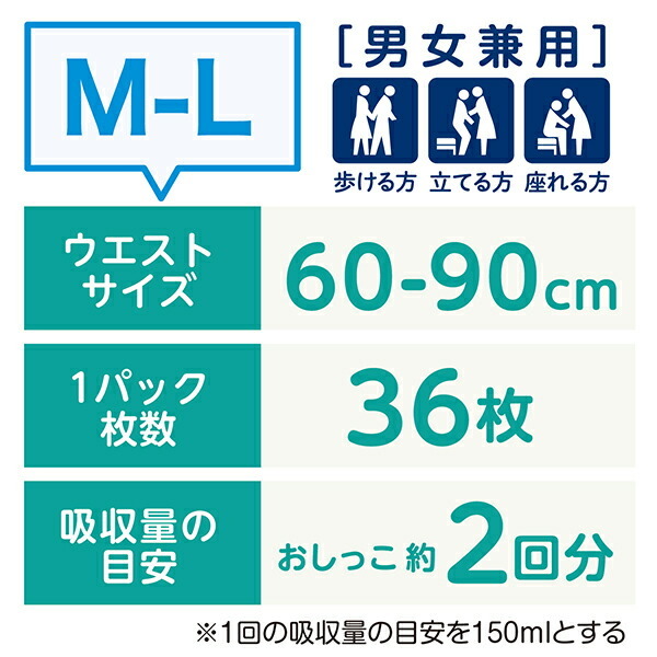 アクティ 肌ケア 大人用紙おむつ うす型パンツ 消臭抗菌プラス
