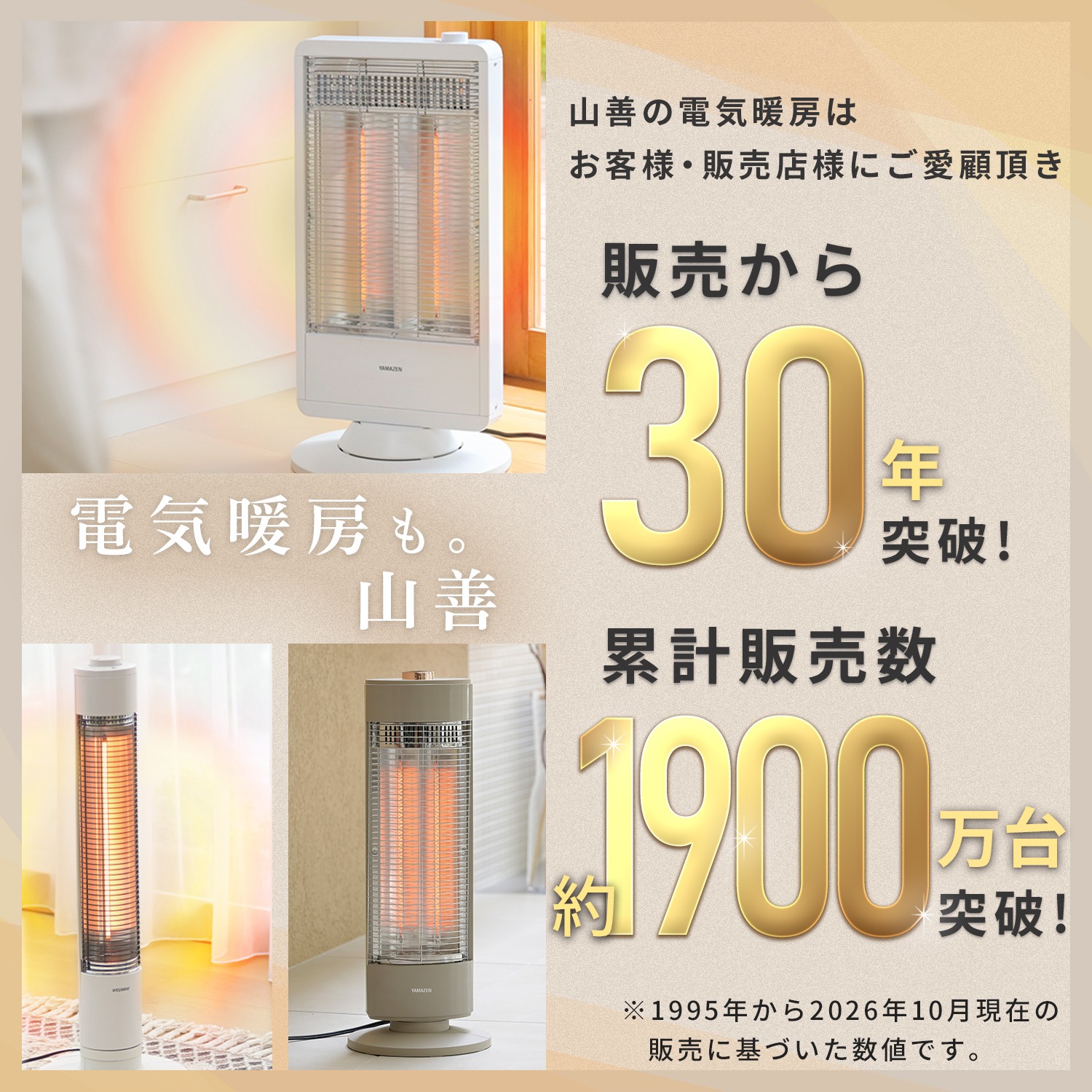 ヒーター ミニパネルヒーター 薄型 温度調節 壁掛けヒーター DP-SD31(W) 電気ヒーター パネル型ヒーター 床置き 壁掛け 2WAY 脱衣所 トイレ 洗面所 山善 関連画像1