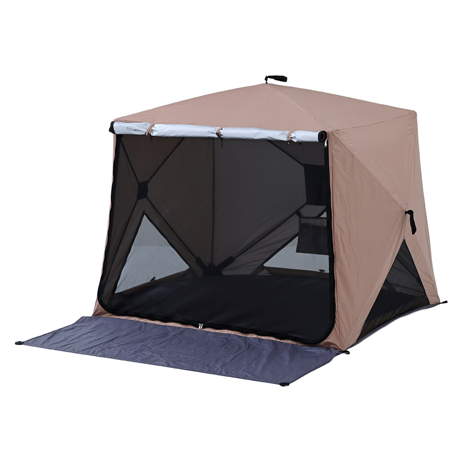 山善（YAMAZEN） 傘みたいに広げるだけ パッとサッとサンシェード